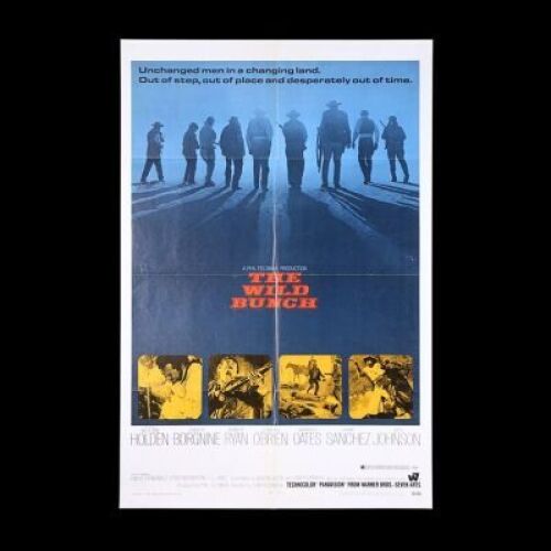 Lot #310 - THE WILD BUNCH (1969) - Howard Kazanjian Collection: US One-Sheet Poster, 1969