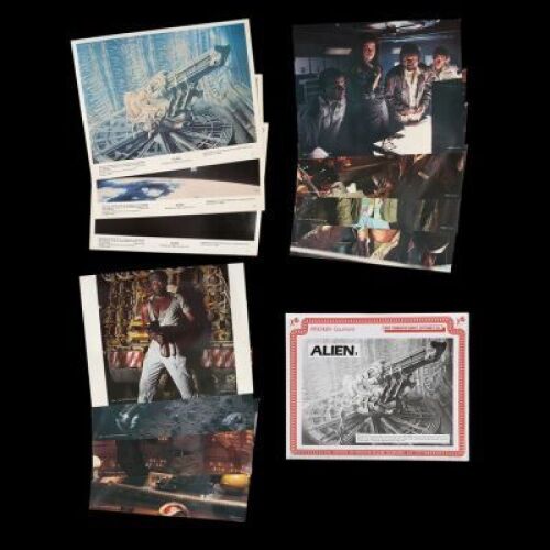 Lot #315 - ALIEN (1979) - Set of Eight US Front of House Lobby Cards and Four Additional Cards, 1979
