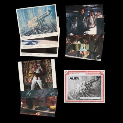 Lot #315 - ALIEN (1979) - Set of Eight US Front of House Lobby Cards and Four Additional Cards, 1979