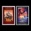 Lot #322 - FLASH GORDON (1980) AND THE PEOPLE THAT TIME FORGOT (1977) - Two US One-Sheet Posters, 1977-80