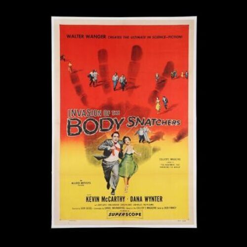 Lot #324 - INVASION OF THE BODY SNATCHERS (1956) - US One-Sheet Poster, 1956