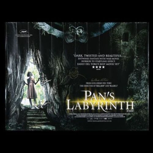 Lot #327 - PAN'S LABYRINTH (2006) - UK Quad Poster, 2006