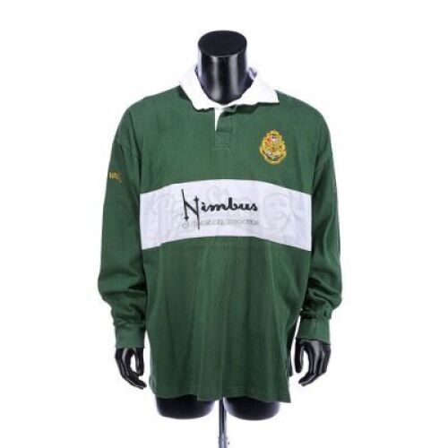 Lot #79 - Harry Potter And The Chamber Of Secrets - Crew Slytherin Rugby Shirt