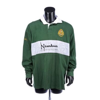 Lot #79 - Harry Potter And The Chamber Of Secrets - Crew Slytherin Rugby Shirt