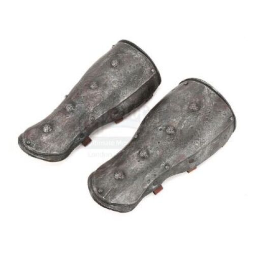 Lot #111 - King Arthur - Bors' (Ray Winstone) Rubber Greaves