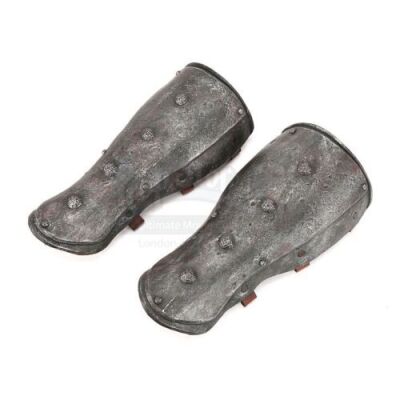 Lot #111 - King Arthur - Bors' (Ray Winstone) Rubber Greaves