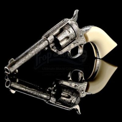 JAMES BOND: THE MAN WITH THE GOLDEN GUN (1974) - Scaramanga's (Christopher Lee) Revolver