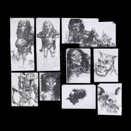 Lot #123 - Legend - Nine Production Artworks