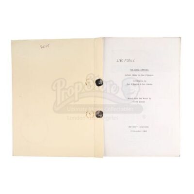 Lot #125 - Lifeforce - Production-Used Script