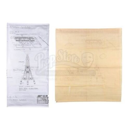Lot #126 - Lost In Space - Space Ship Blueprints