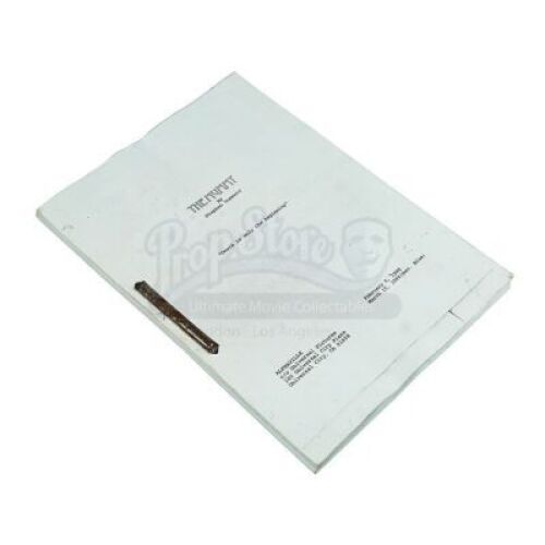 Lot #135 - Mummy, The - Blue Revised Script