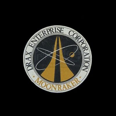 JAMES BOND: MOONRAKER (1979) - Drax Enterprises Shoulder Patch