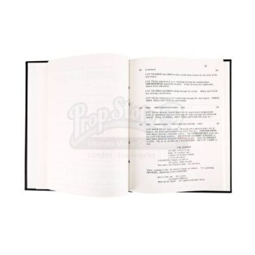 Lot #150 - Robin and Marian - Production-Used Script
