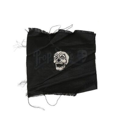 Lot #157 - Shadow, The - Prototype Embroided Skull Patch