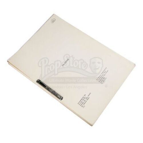 Lot #182 - Witches, The - Production-Used Script