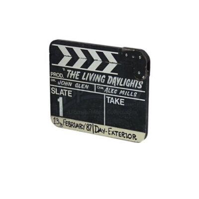 JAMES BOND: THE LIVING DAYLIGHTS (1987) - Clapperboard