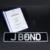 JAMES BOND: GOLDENEYE (1995) - Promotional Licence Plate & Ephemera