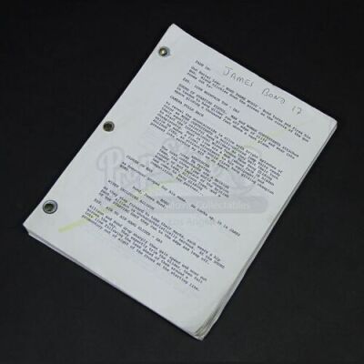JAMES BOND: BOND 17 - Draft Screenplay