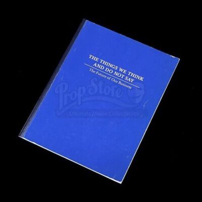 JERRY MAGUIRE (1996) - Cameron Crowe Autographed Manifesto