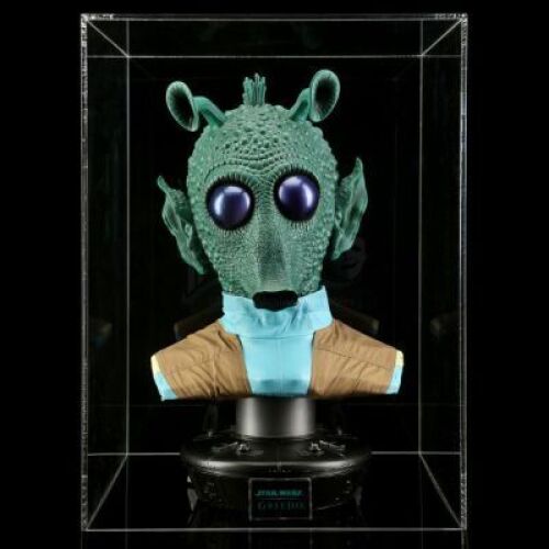 Lot # 330: Full-Size Greedo Replica Bust with Original Box