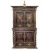 Lot # 8: THE HOUSE WITH A CLOCK IN ITS WALLS - Jonathan Barnavelt's (Jack Black) Cabinet (2 parts) and Stunt Necromancy Book