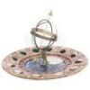 Lot # 21: THE HOUSE WITH A CLOCK IN ITS WALLS - Jonathan Barnavelt's (Jack Black) Back Yard Birdbath Bowl and Sundial