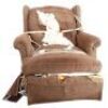 Lot # 26: THE HOUSE WITH A CLOCK IN ITS WALLS - Jonathan Barnavelt's (Jack Black) Torn-up Chair with Stuffing