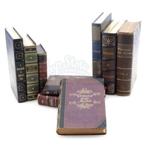 Lot # 37: THE HOUSE WITH A CLOCK IN ITS WALLS - Nine Jonathan Magic Books