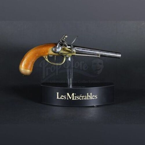 LES MISERABLES (2012) - Inspector Javert's (Russell Crowe) Flintlock Pistol