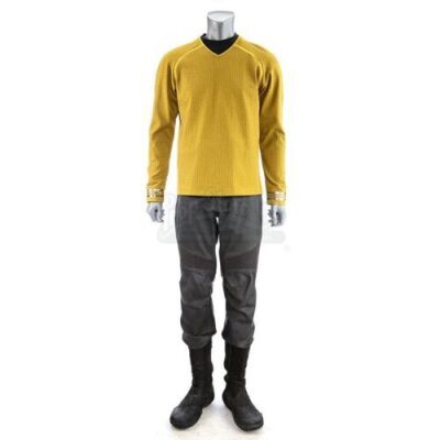 Lot # 2: STAR TREK INTO DARKNESS (2013) - Captain Kirk's Enterprise Command Uniform