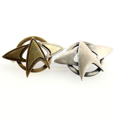 Lot # 135: STAR TREK INTO DARKNESS (2013) - Two Starfleet Pins