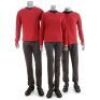 Lot # 150: STAR TREK (2009) & STAR TREK INTO DARKNESS (2013) - Three Men's USS Enterprise Operations Lieutenant Uniforms