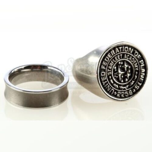 Lot # 160: STAR TREK INTO DARKNESS (2013) - Two Tom Harewood Rings