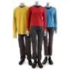 Lot # 175: STAR TREK (2009) & STAR TREK INTO DARKNESS (2013) - Three Men's USS Enterprise Uniforms