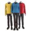 Lot # 180: STAR TREK (2009) & STAR TREK INTO DARKNESS (2013) - Three Men's USS Enterprise Uniforms