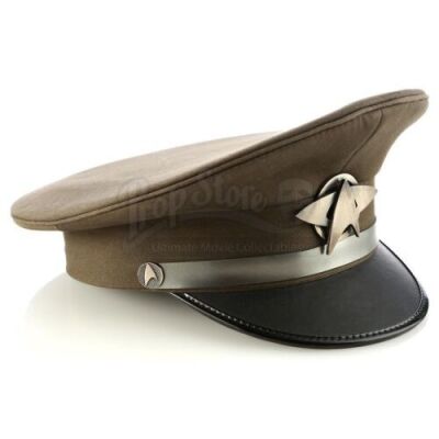 Lot # 196: STAR TREK INTO DARKNESS (2013) - Olive Starfleet Enlisted Uniform Cap