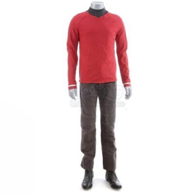 Lot # 258: STAR TREK (2009) & STAR TREK INTO DARKNESS (2013) - Men's USS Enterprise Operations Lieutenant Uniform