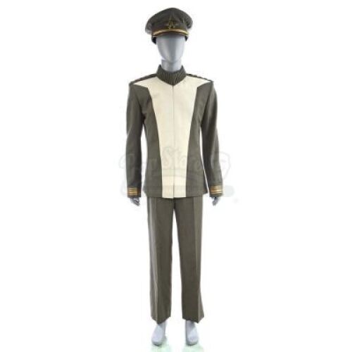 Lot # 266: STAR TREK INTO DARKNESS (2013) - Fleet Admiral Alexander Marcus' Double Conference Uniform