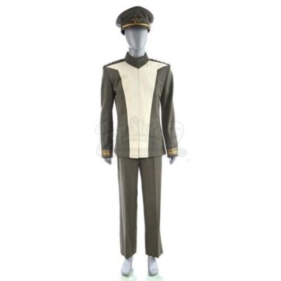 Lot # 266: STAR TREK INTO DARKNESS (2013) - Fleet Admiral Alexander Marcus' Double Conference Uniform