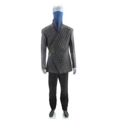 Lot # 16: ROBIN HOOD (2018) - Robin's Stunt "The Hood" Costume