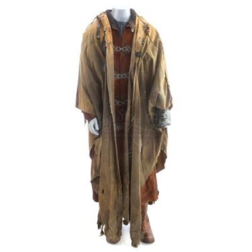 Lot # 29: ROBIN HOOD (2018) - John's Beggar Disguise Costume with Stump Cover