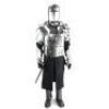 Lot # 45: ROBIN HOOD (2018) - Cardinal's Guard Armor Costume with Staff