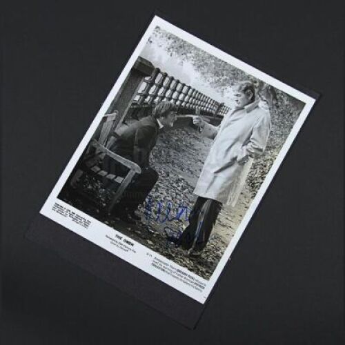 THE OMEN (1976) - Gregory Peck Autographed Still