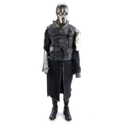 Lot # 53: ROBIN HOOD (2018) - John's Crossman Costume with Stump Cover