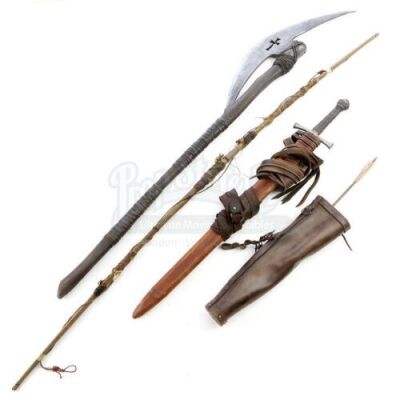 Lot # 72: ROBIN HOOD (2018) - Crusader Weapons