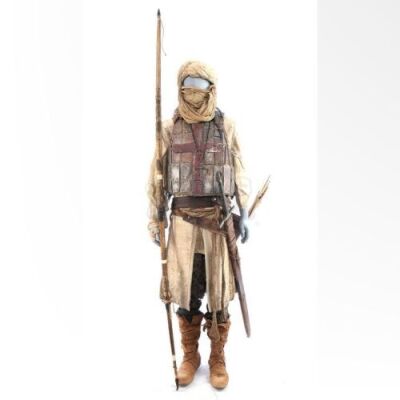 Lot # 73: ROBIN HOOD (2018) - Guy of Gisbourne's Crusader Costume with Weaponry