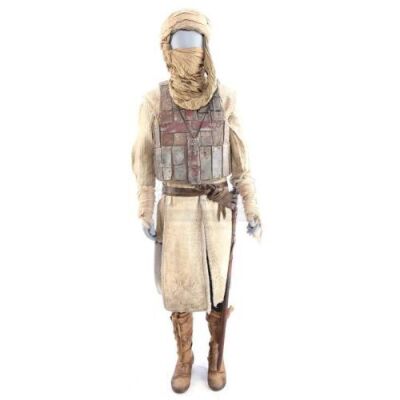 Lot # 97: ROBIN HOOD (2018) - Guy of Gisbourne's Crusader Costume with Sword