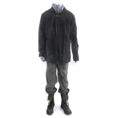 Lot # 111: ROBIN HOOD (2018) - Will's Stunt Fire Fight Costume