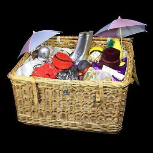 PLAY SCHOOL (TV 1966 -) - Hamper Of Puppet Costumes and Props