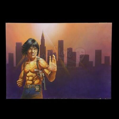THE PROTECTOR (1985) - Chris Achilleos Hand-Painted Poster Artwork